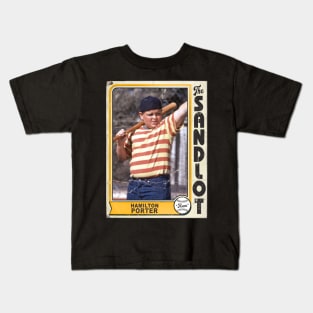 Hamilton 'Ham' Porter Vintage The Sandlot Trading Card Kids T-Shirt